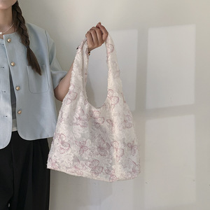 Sac à bandoulière grande capacité, nouvelle collection été 2024, super populaire, brodé, grand sac fourre-tout pour femmes - Product Image 3