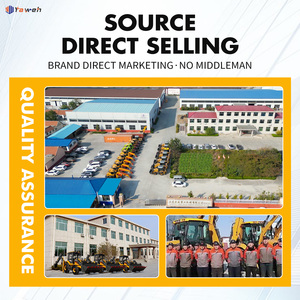 Yaweh jl4cx nhà máy bán hàng trực tiếp EPA động cơ diesel New 4x4 backhoe giá máy kéo mini Front end nhỏ gọn bánh xe backhoe loader - Product Image 6