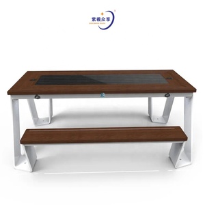 Mesa de carga inalámbrica inteligente para exteriores Mesa <span class=keywords><strong>solar</strong></span> multifuncional - Product Image 6