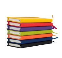 Nouveauté - Carnet de notes A5 avec logo personnalisé, livraison rapide, couverture rigide, spirale, cuir PU, cadeau d'affaires, sac OPP, boîte cadeau incluse