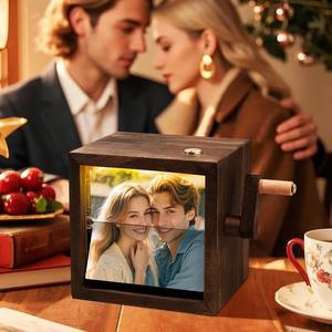 Персонализированная музыкальная шкатулка для сборников рассказов-Ручная анимация флипбука оживит ваши фотографии, Уникальный Подарок на годовщину - Product Image 6