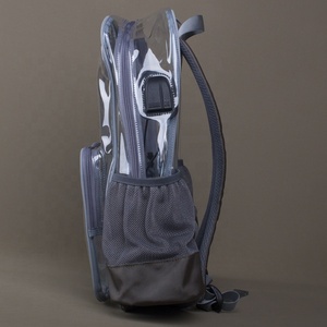 Bán Buôn Giá Rẻ Ngoài Trời Tùy Chỉnh Lại Túi New Heavy Duty Rõ Ràng Trong Suốt PVC Trường Ba Lô Với Máy Tính Xách Tay Ngăn - Product Image 5