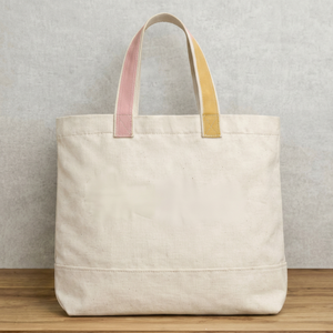 COTTON FIELD Customized Color Logo Recycled Cotton Canvas <b>Large</b> Travel Tote <b>Bags</b> Printed Blank - Product Image 1