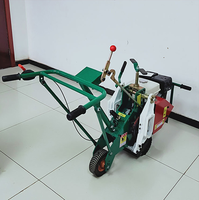 Tondeuse à gazon AJZN - Tondeuse à gazon haute productivité avec moteur 9HP, réservoirs de carburant 6,5L et d'huile 1,1L, haute sécurité