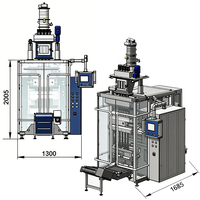 Machine d'emballage automatique haute productivité pour sachets de poudre de snus 0,5g 1g 2g, machine d'emballage de sachets de snus, machine d'emballage de Nicopods