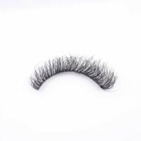 Faux cils en poils synthétiques effet œil de chat, 16 pièces (8 paires), vaporeux, évasés, volumineux, croisés, pour un look naturel et glamour, ensemble de cils faits main