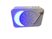 Rafraîchisseur d'air pour la maison Lumière chaude LED Batterie rechargeable Aromathérapie Diffuseur d'arômes sans fil sans eau avec bruit blanc
