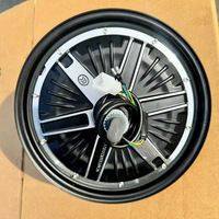 Roue de moteur personnalisée pour moteur de roue de moyeu de voiture 48v 1500w gros pneu kits de moteur de moyeu de roue arrière pièces de rechange de vélo électrique