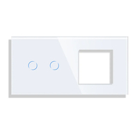 Tuya APP EU UK Wifi ZigBee 1Gang Smart Light Télécommande Interrupteur Tactile Pour Voice Google Home Alexa interrupteur intelligent et prise