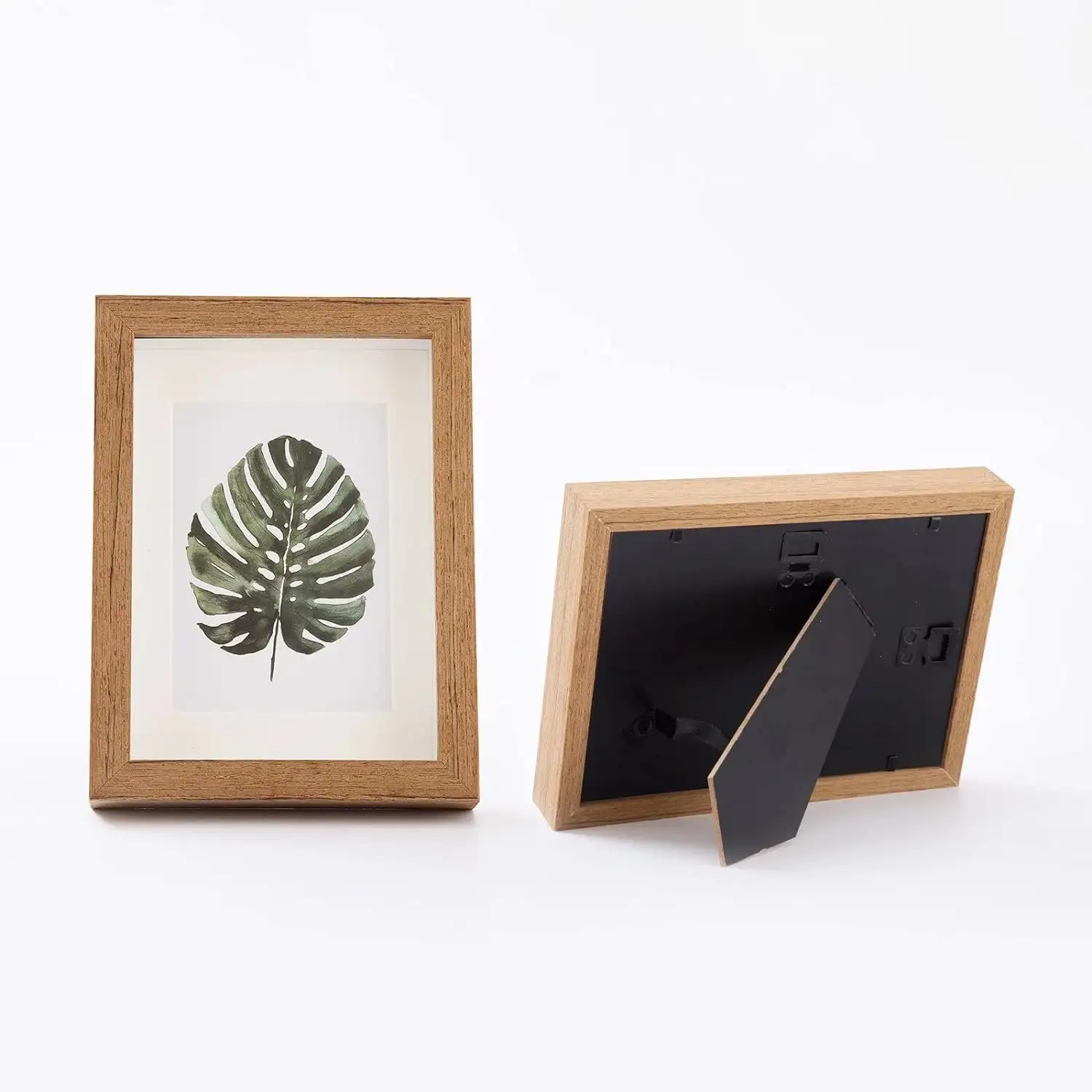 Подгонянная деревянная рамка для 3D-наполнения, картины, настенные или настольные, памятные вещи, цветы