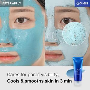 Maschera di Fango Medi <span class=keywords><strong>Cbe</strong></span> Zero Pore per Punti Neri, Formato da Viaggio, Pulizia Profonda del Viso e del Naso, Rassodante con Acido Salicilico - Product Image 2
