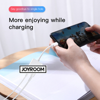 Ugreen — adaptateur de téléphone Joyroom, 2 en 1, chargeur, convertisseur Audio pour iPhone 7, 8, 10, X, 3.5mm