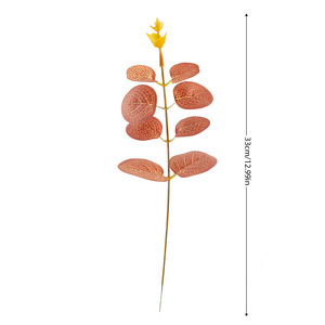 Artificial <b>Eucalyptus</b> Leaves Silk Flower 30cm-190cm High Simulation Thanksgiving Autumn Harvest Decorative <b>Branches</b> - Product Image 3