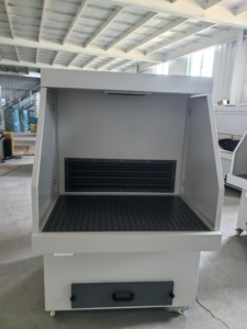 Tavolo Industriale Portatile Autopulente Antideflagrante con Aspirazione Verso il Basso per Levigatura e Lucidatura - Product Image 3