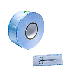 Rotoli Sterilizzanti Monouso Quadrati da 12 Pollici per <span class=keywords><strong>Autoclave</strong></span> a Vapore ETO, Grado Medico Antibatterico, Certificati CE ISO, Vendita Diretta - Product Image 2