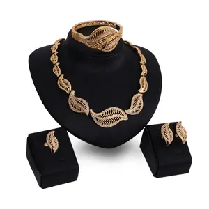 Factory Direct Wholesale Bollywood Wedding Party Wear Necklace Earring Set Indian Ethnic Traditional Jewelry for Women
