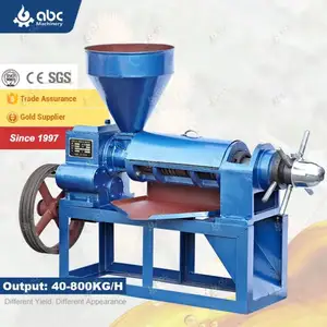 China BEST Selling Screw Castor Peanut Sunflower Oil Press Machine for Making Oil from Sesame,Mustard,Soybean,Grape Seed