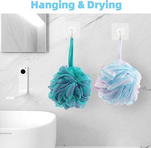 Bath Sponges Loofahs 70 Grams Large Size,4 Pack Shower Sponge Exfoliating Cleaning Bath Loofa Body Scrubber Balls for Women Men - Product Image 4