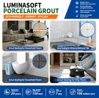 Mortier-colle polyuréthane coloré pour carrelage, remplisseur de joints de carrelage, OEM ODM, couleur personnalisée, flexible, anti-jaunissement, pour intérieurs haut de gamme
