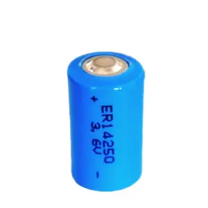Er14250 3.6 V 1200 mAh 1/2AA लिथियम बैटरी ER14250