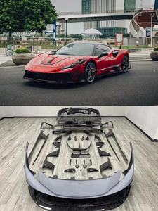 Kit de Carrocería <span class=keywords><strong>Mansory</strong></span> para Ferrari <span class=keywords><strong>F8</strong></span> - Fibra de Carbono Forjada - Product Image 3