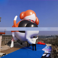 Ballon à l'hélium en PVC personnalisé OEM flotteur gonflable géant de parade de chiens pour la décoration d'événements gonflables publicitaires