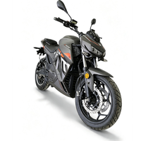 Moto électrique sportive haute performance, puissante et rapide, idéale pour la course sur route et la conduite quotidienne.