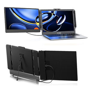 Écran Triple pour Ordinateur Portable Double Écran OEM S1 avec Haut-Parleur Plug & Play pour iPhone 15 Pro Max pour le Jeu et le Travail - Product Image 1