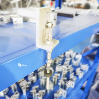 Support de montage solaire en alliage d'aluminium OEM PV L-Foot et rail de support pour l'installation sur toiture en tuiles d'acier coloré