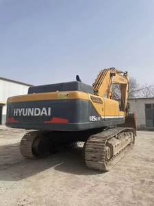 Excavatrice sur chenilles Hyundai 485LC 9T jaune, hydraulique, pour travaux de construction, machine lourde sur chenilles - Product Image 3