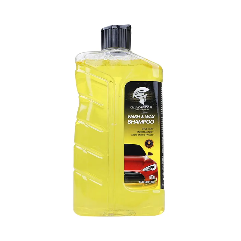 Gladiador Carnauba Crystal Wax GT30 pintura de coche Reparación de luz cera de coche fuerte descontaminación limpieza líquido lavado de coches