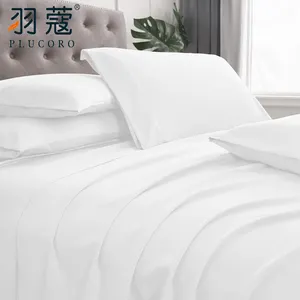 Sheets Bed Hotel 5 Star White Hotel Sheets Hotel Home Textile King Size 100 Cotton Luxury Bedding Set For Linen