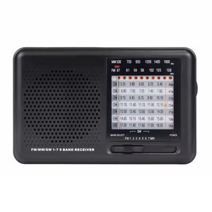 Radio Portátil Digital Multibanda Estéreo con Conector para Auriculares, Funciona con Batería, AM FM SW MW, Mini Radio Retro de Bolsillo Walkman - Product Image 3