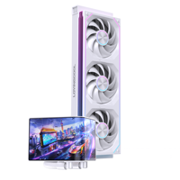 Refroidisseur d'eau AIO RGB LOVINGCOOL Super Screen 360mm pour processeur, dissipateur thermique dynamique surdimensionné pour ordinateur de jeu