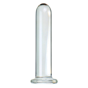 Dildo in Vetro Trasparente con Base Cilindrica da 2.0-6.0 cm per Masturbazione Femminile, Prodotto Erotico per Adulti - Product Image 5