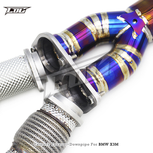Sistema de Escape Personalizado de Titanio Catback con Tubo de Flujo Libre para BMW X3M/X4M F97/F98 3.0T 2019-2023, Juego Completo de Sistema de Escape Tuning - Product Image 2