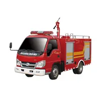 Foton caminhão pequeno incêndio luta 1500L mini caminhão de bombeiros