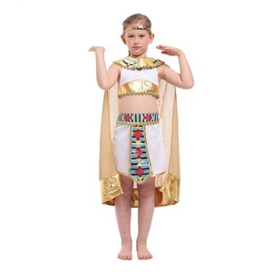 Costume da Regina Egiziana Sexy <span class=keywords><strong>per</strong></span> Bambine, Set <span class=keywords><strong>per</strong></span> Cosplay TV e <span class=keywords><strong>Cinema</strong></span>, in Poliestere Oro e Bianco, <span class=keywords><strong>per</strong></span> Feste di Halloween - Product Image 5