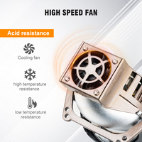 Phare de voiture RCJ, nouveau projecteur à faisceau combiné 3 LED en aluminium, super lumineux, 60W, 6500K, 12V, 6000 lumens