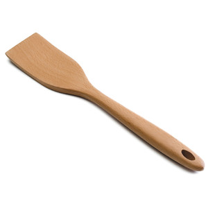 Spatola liscia in legno Brun per mescolare e stirare - Product Image 1