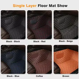 Tapis de sol de voiture double couche pour Citroën <span class=keywords><strong>C4</strong></span> <span class=keywords><strong>PICASSO</strong></span> 5 places 2009-2013 12 11 Tapis de sol auto personnalisés Accessoires intérieurs automobiles - Product Image 5