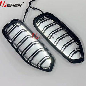 Para <span class=keywords><strong>BMW</strong></span> <span class=keywords><strong>Z4</strong></span> Series G29 LED rejilla negra brillante modificación rejilla de doble línea rejilla de doble barra 2020 2021 2022 <span class=keywords><strong>2023</strong></span> 2024 2025 - Product Image 4