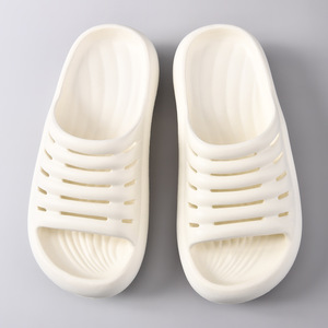 Sandalias de Verano para Hombre, Transpirables, con Suela Gruesa, Antideslizantes, Punta Abierta, de EVA, para Playa y Exteriores, en Blanco, Negro y Caqui - Product Image 4