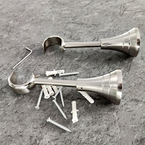 Thanh Lịch Và Tối Giản Chất Lượng Cao Có Thể Điều Chỉnh Kim Loại Rèm Rod Cực Chân Đế Thiết Kế Hiện Đại Phong Cách Rèm Rod Chủ - Product Image 4