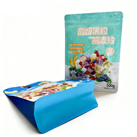 Op maat gedrukte, voedselveilige staande pouch voor noten & gedroogd fruit, vochtbestendig en hersluitbaar.