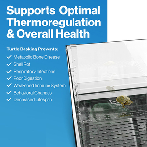 水槽用大型スクエアアクリルタートルタンクワイドハンギングタートルバスキングプラットフォーム - Product Image 6