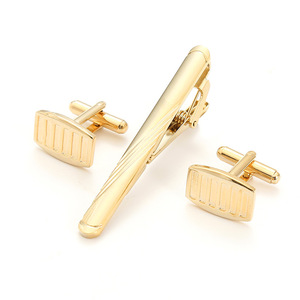 Conjunto <span class=keywords><strong>de</strong></span> gemelos <span class=keywords><strong>de</strong></span> lujo chapados en oro y plata para hombre - Product Image 5