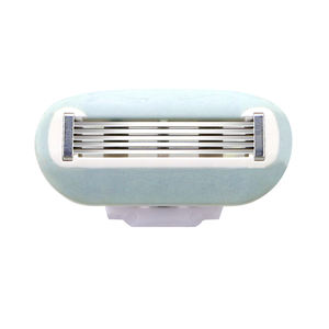 Cartucho de maquinilla de afeitar de 5 cuchillas con espalda abierta cabezal de maquinilla de afeitar de cinco cuchillas curvas de alta calidad para afeitado de Damas - Product Image 1