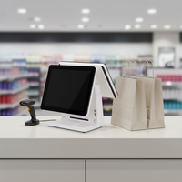 Mesin Pemesanan Murah Grosir Mesin Kasir Touch POS Hardware Grosir Layar Sentuh All in One