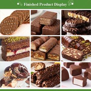 Ligne de production de machine à chocolat à bulles pour l'enrobage électrique de <span class=keywords><strong>biscuits</strong></span> aux arachides et au chocolat, capacité 5 kg - Product Image 6